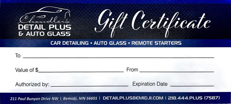 Gift Certificate