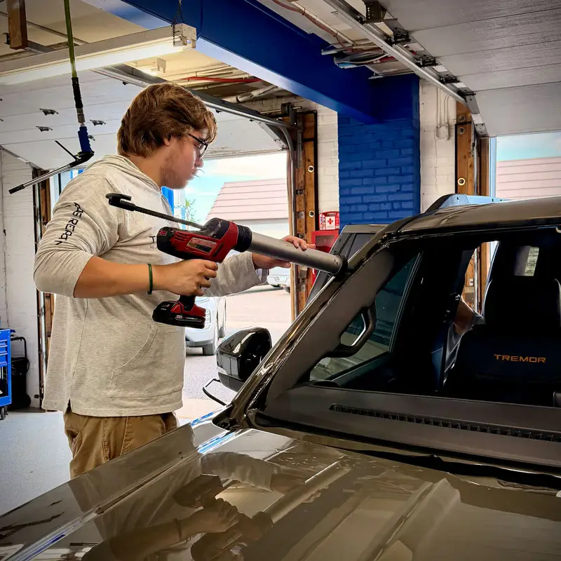 Windshield-prep